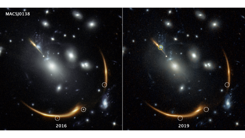 Rerun of Supernova Blast Expected to Appear in 2037